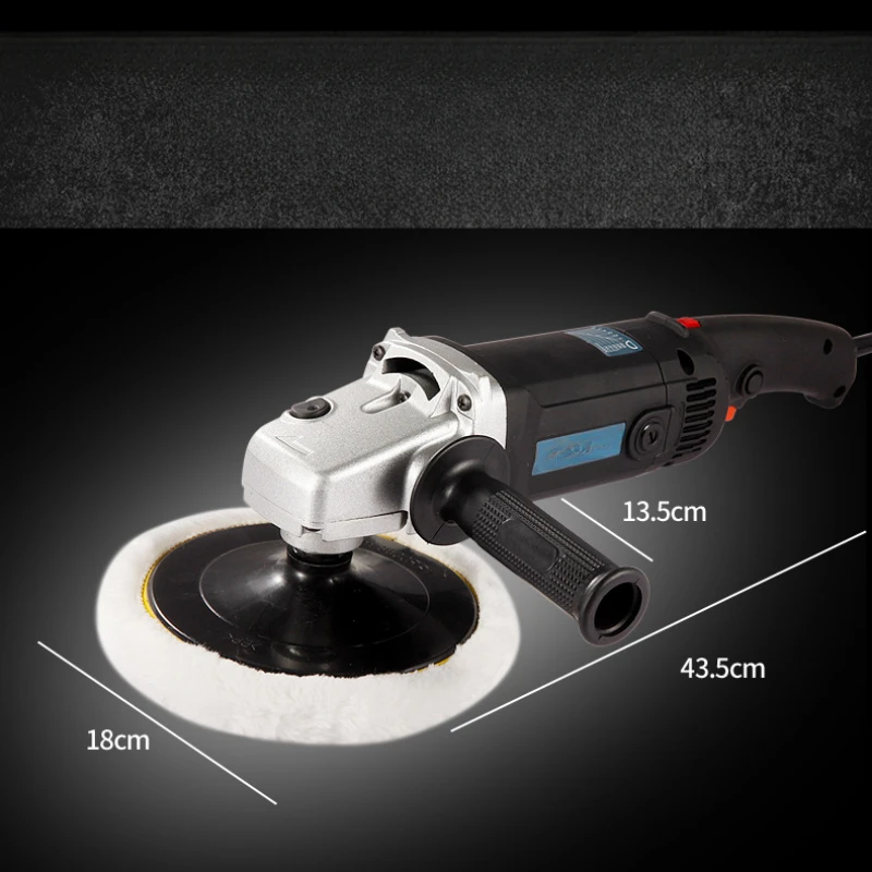 Electric Polishing Machine Sander 6-speed Adjustment Automotive Polisher 220V Electric Car Wireless Polisher