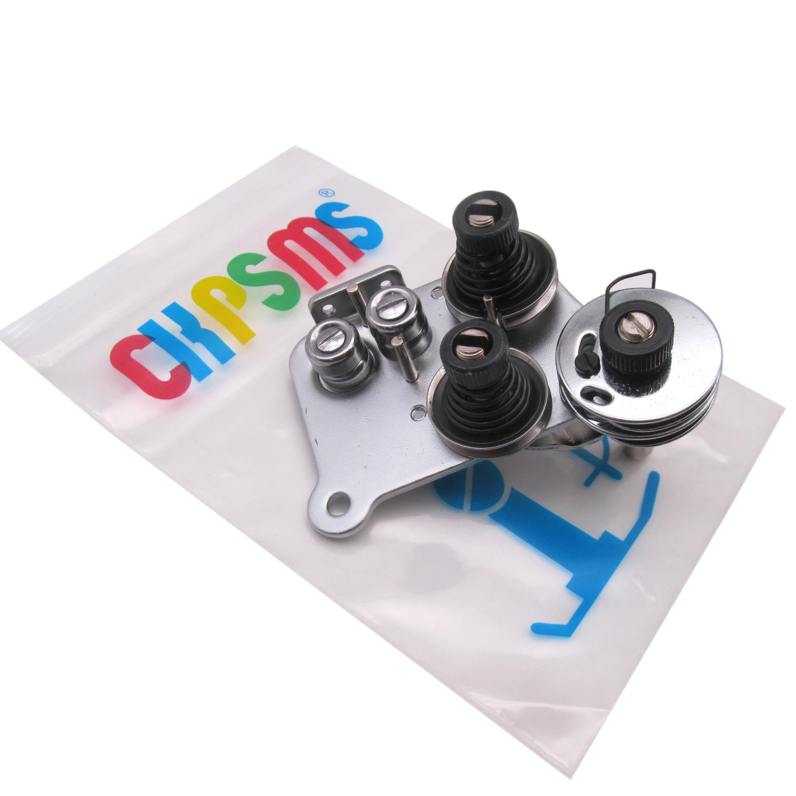 PFAFF 120,142,196, 242, 542, 546, 706,1296 산업용 재봉틀용 이중 바늘실 장력 조절 장치 세트