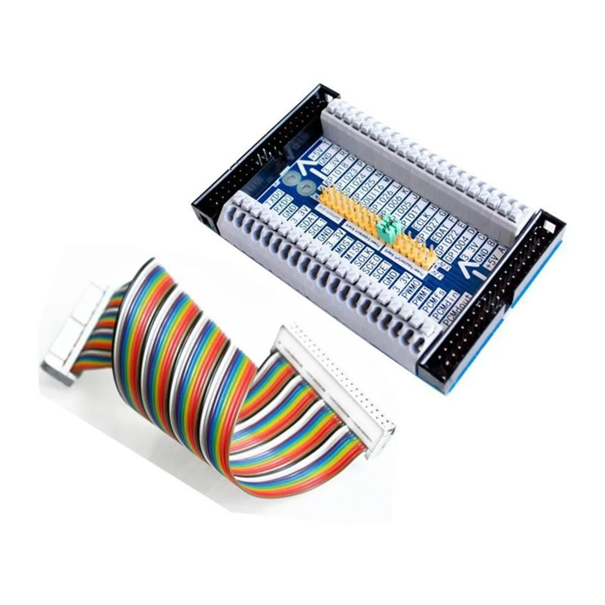 SEMOIC 40Pin GPIO Cable Adapter+for 2/3 Model B Multifunctional Cascade Expansion Extension GPIO Board Module