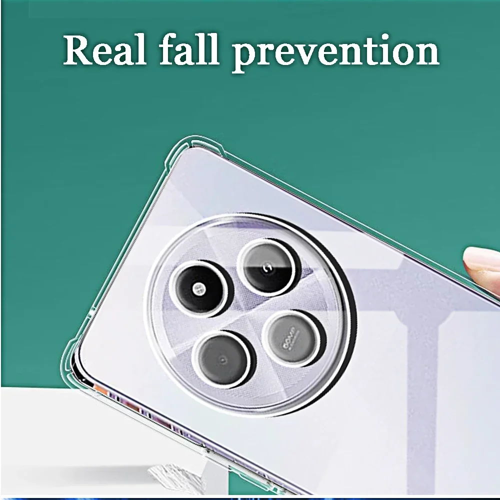 Durable Shockproof Phone Case with Transparent Back Cover