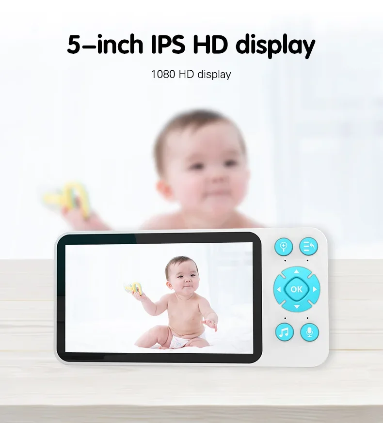 Babyphone video sans fil C8 + écran - Tuya 17 undefined