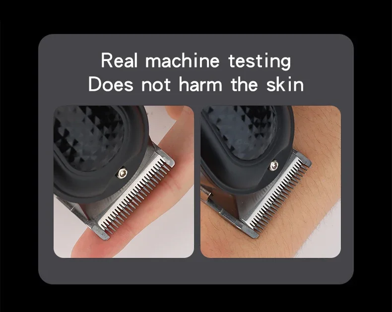 Professional Hair Clipper And Trimmer Kit For Men Rechargeable_voghion.com