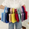 Reusable Canvas Cotton Fabric Shopper Bag Foldable Tote Bag Non-woven Environmental Case Organizer Multifunction Organizer 1