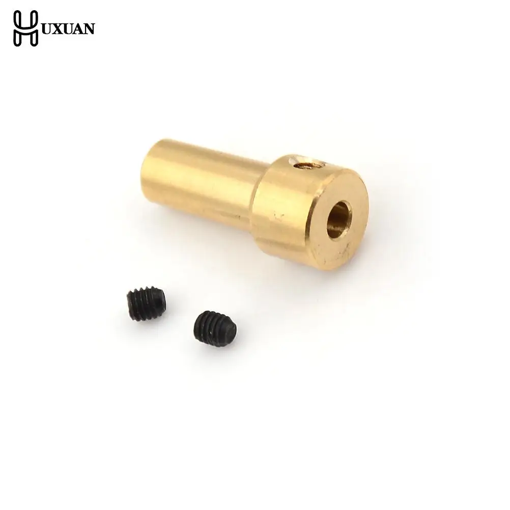 shaft coupler shaft connector rigid shaft coupler 1PCS Brass 2.3mm Motor Shaft Clamp Electric Drill Chuck JT0 Coupling Motor Shaft Coupler Clamp