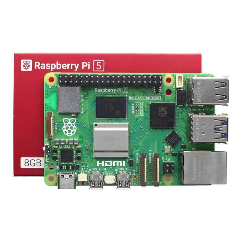 Originale Raspberry Pi Modello Pi5 5 1Gb 2 Gb 4 Gb 8Gb Ram Starter Kit Board 1G 2G 4G 8G Pi 5 Computer Modello Pi5 1 Gd 2 Gb 4 Gb 8G