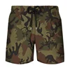 Camouflage Graphic Beach Shorts Men 3D Camo Gothic Skull Printed Swimming Trunks Sohier Army Vetern Military Fashion Short Pants 1