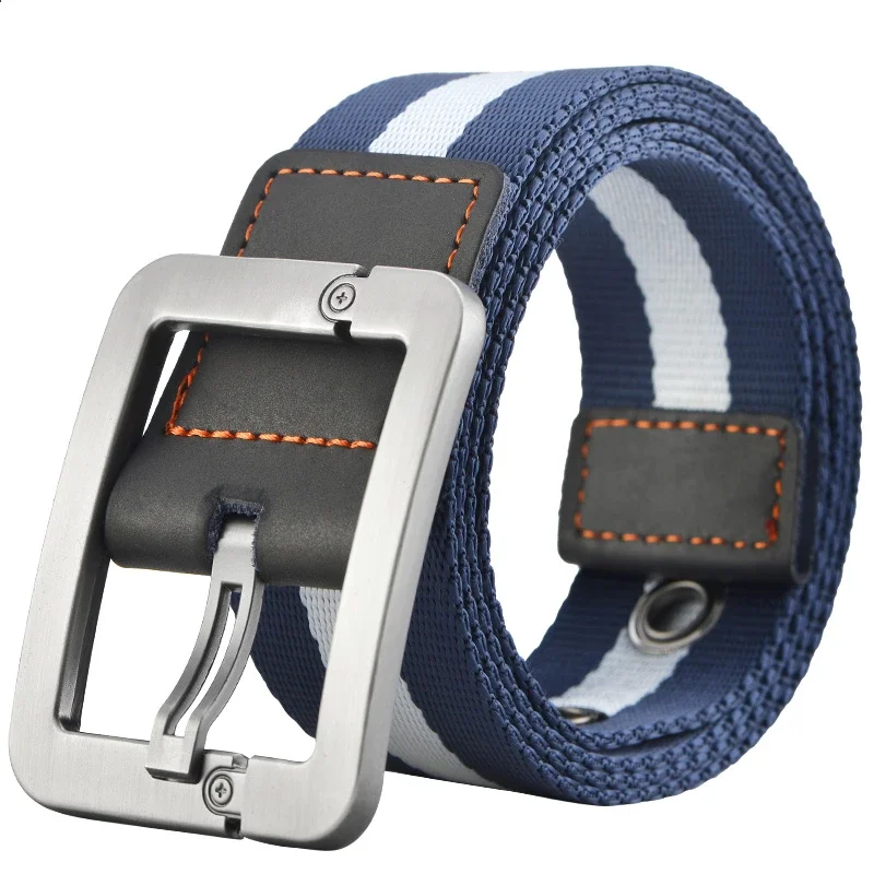 Nadel schnalle Leinwand Gürtel Männer lässig koreanischen gewebten Gürtel Student Jugend verlängerte Jeans Gürtel Outdoor-Gürtel – Detail 9