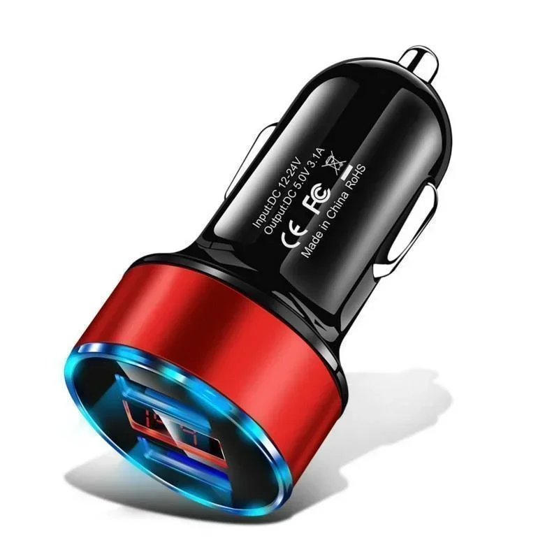 LED Display USB Phone Charger Car Adapter phone charger