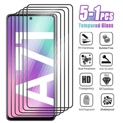 Full Cover Tempered Glass Protective Screen Protector Film (5 - Pack) - 1PCS (For A71)