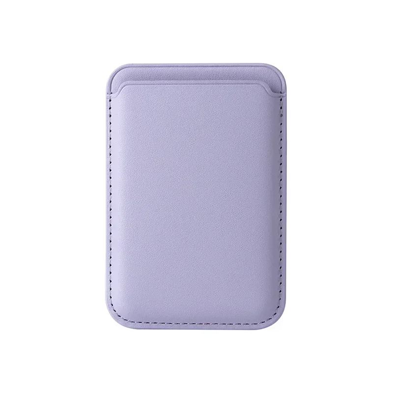 Magsafe-Compatible Leather Slim Magnetic Card Holder Wallet