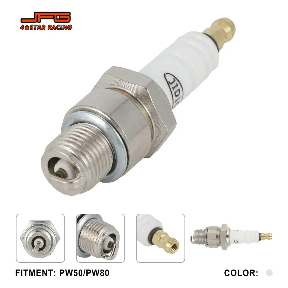 점화 플러그 Lgnition 코일 세트 YAMAHA PW50 PW 80 용 오토바이 액세서리 일년 내내 오프로드 먼지 핏 자전거 모토 크로스