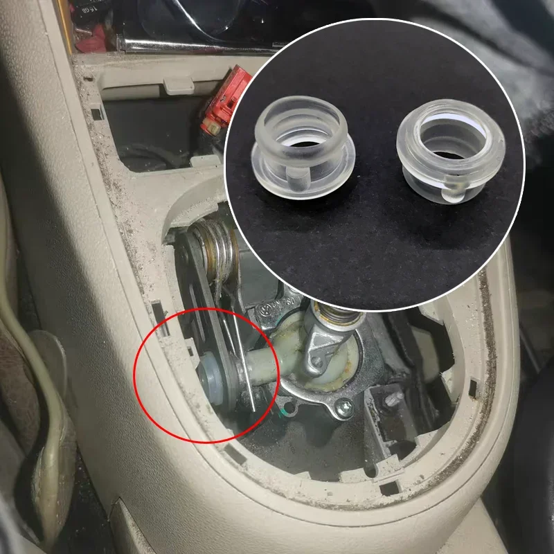 2X Seat Toledo I Manual Gear Shifter Selector Rod Bearing Bush Rubber Sleeve Shift Lever Cable Linkage Repair Kit 91-1999