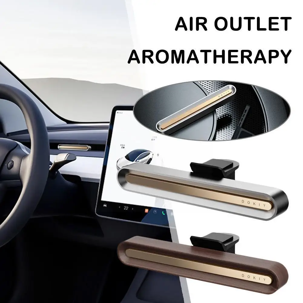 Auto Lufter frischer Parfüm Aroma therapie mit Uhr für Tesla Model3/y/x/s Auto  Duft Duft Diffusor Auto Interieur Zubehör - AliExpress