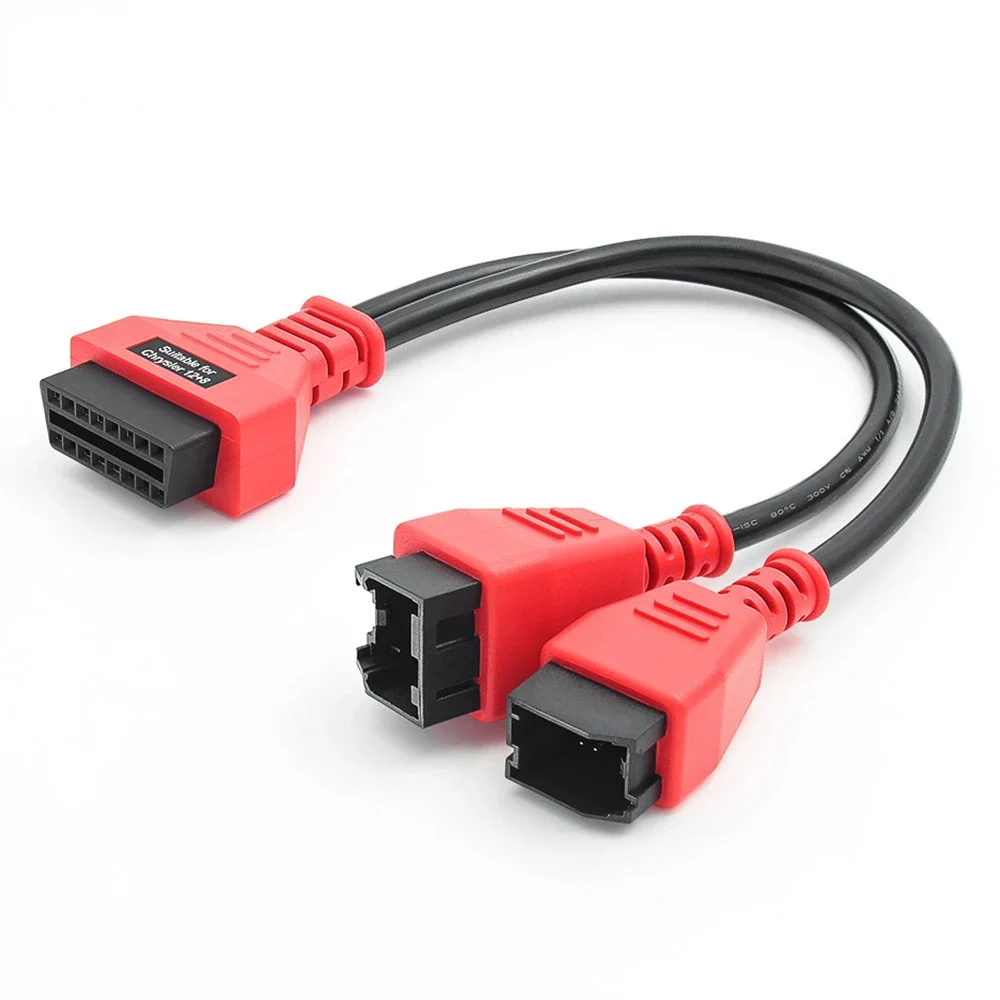 Фото FCA 12 + 8 адаптер MaxiSys/IM608/Start X431 V/OBDSTAR, инженерный Удлинительный кабель для программирования Chrysler №4