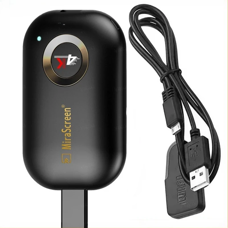 جهاز استقبال للتليفزيون HD 4K 5G Miracast لاسلكي و...