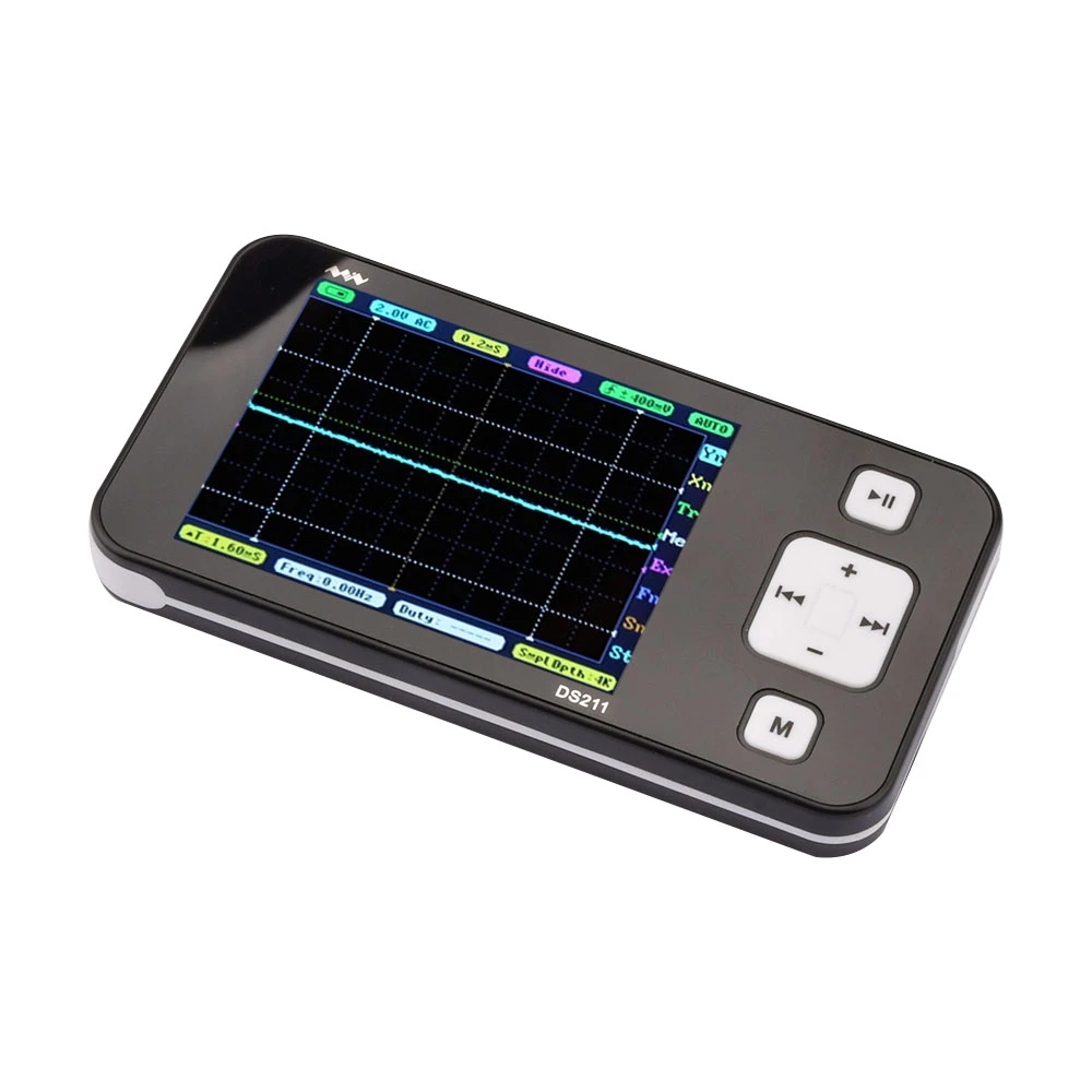 New Mini Ds211 Arm Nano Pocket Professional Portable Digital Oscilloscope Digital Dso 211 Ds 211