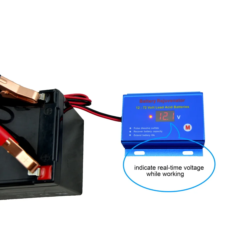 Digital Display Auto Pulse Desulfator for Lead Acid Batteries Regenerator  to Revive Battery Capacity