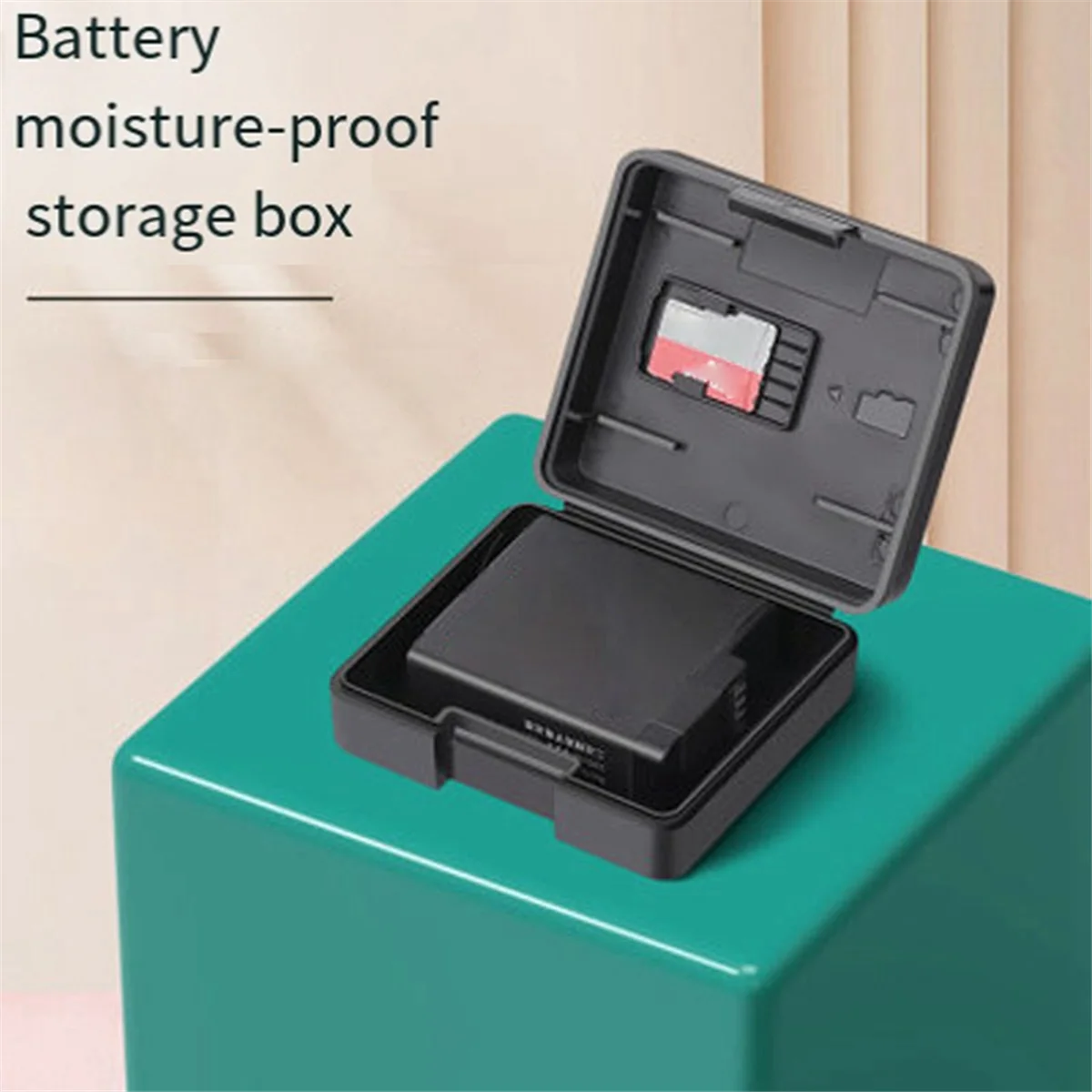 Battery Protective Storage Box Case with TF Card Holder for GoPro Hero 11 10 9 8 7 6 5 gopro battery case