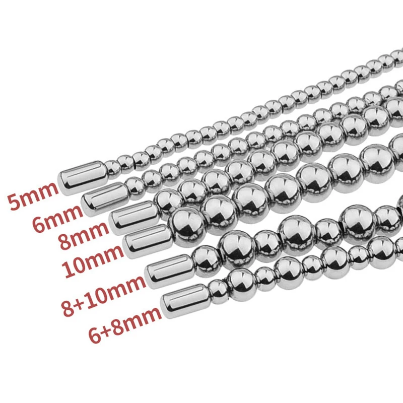 Electro Stainless Steel Urethral Sound Dilators Penis Plug Insert Stimulation Catheter Beads Male Masturbator Sex Toys For Men penis sex toys