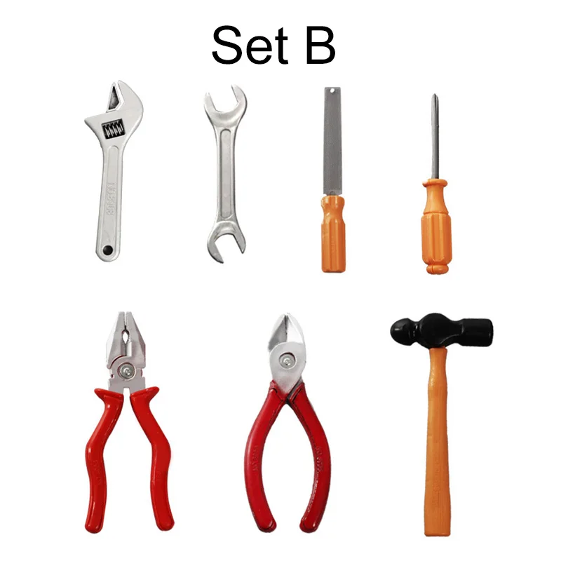 thumbnail image 1 of Juego de herramientas de mantenimiento de simulación para niños, juego de simulación, minijuguete de plástico para bricolaje, reparación de tornillos, adecuado para regalos de festivales para niños TM, 1 of 5