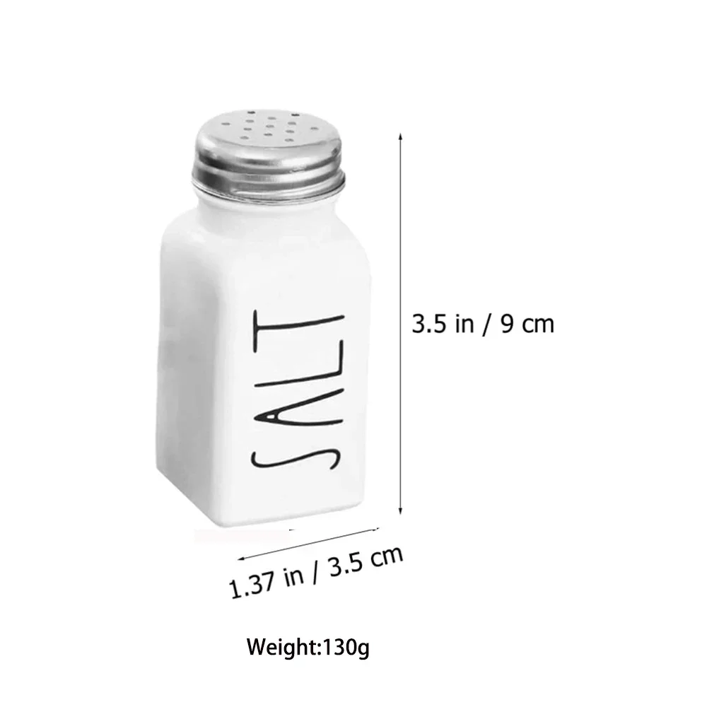 Glass Bottles Salt Pepper Shaker Condiment Storage Container Seasoning Dispenser For Home Kitchen Restaurant spice jar,seasoning jar,spice dispenser,seasoning bottle