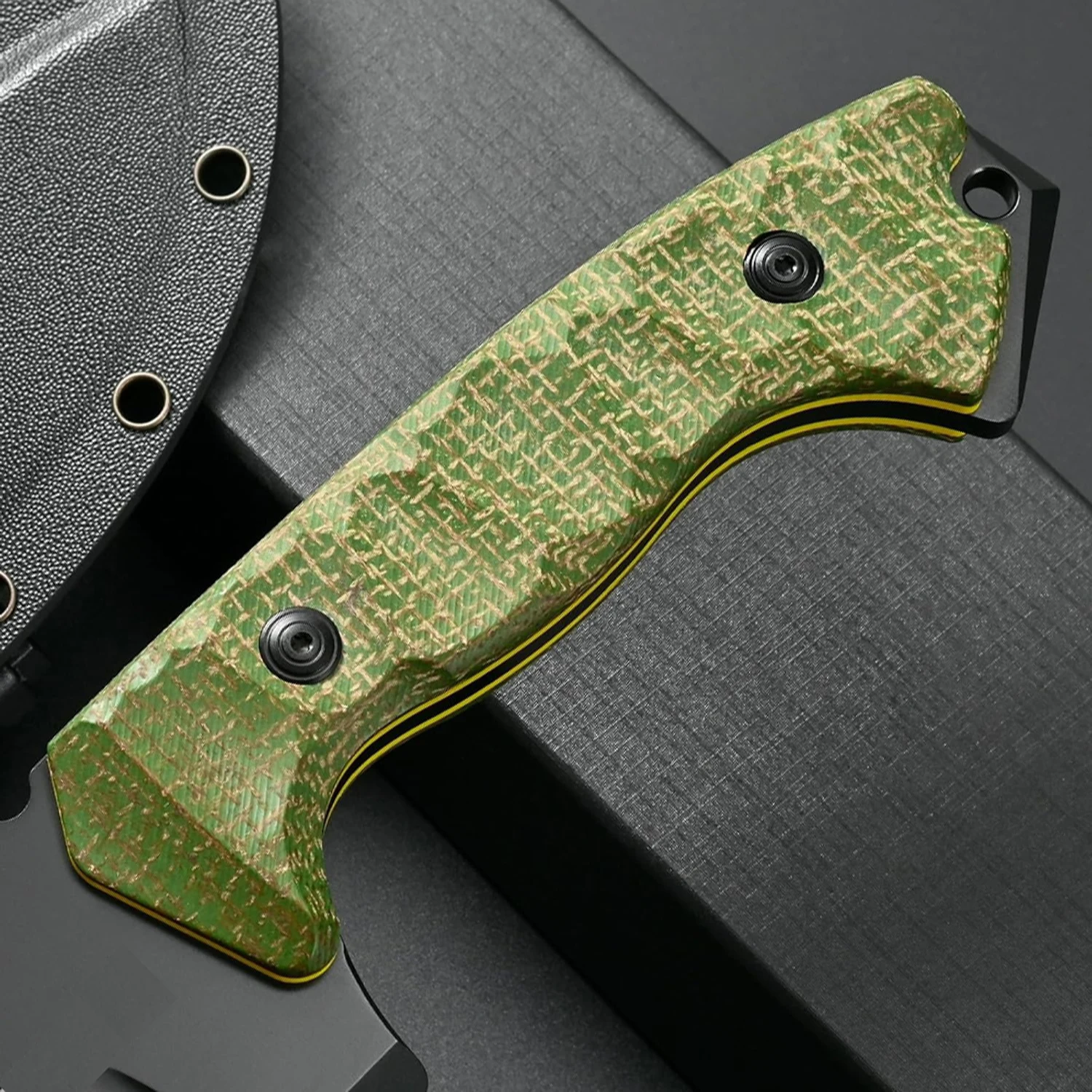 Eafengrow EF154 Fixed Straight Knife Nitro-V Stainless Steel Blade Micarta Handle Fixed Blade Knife Full Tang EDC Tool for Outdo 4