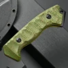 Eafengrow EF154 Fixed Straight Knife Nitro-V Stainless Steel Blade Micarta Handle Fixed Blade Knife Full Tang EDC Tool for Outdo 4