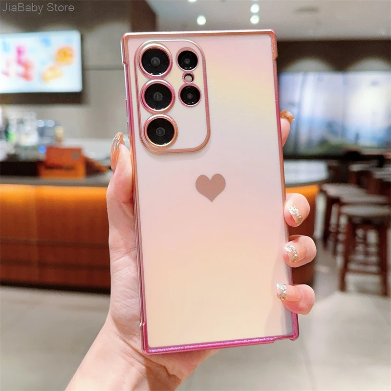 Luxury Rainbow Liquid Phone Case With Camera Protection & Holder_voghion.com