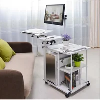 Simple bed side laptop desk with stand lazy computer desk bed PC desk desktop table home rotating moveable laptop table