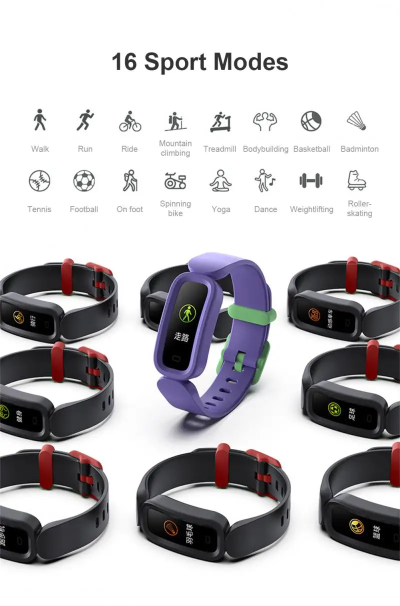 New Children's Smart Watch GPS Track Record Body Temperature Heart Rate Blood Pressure Monitoring Smartwatch Gift For Kids