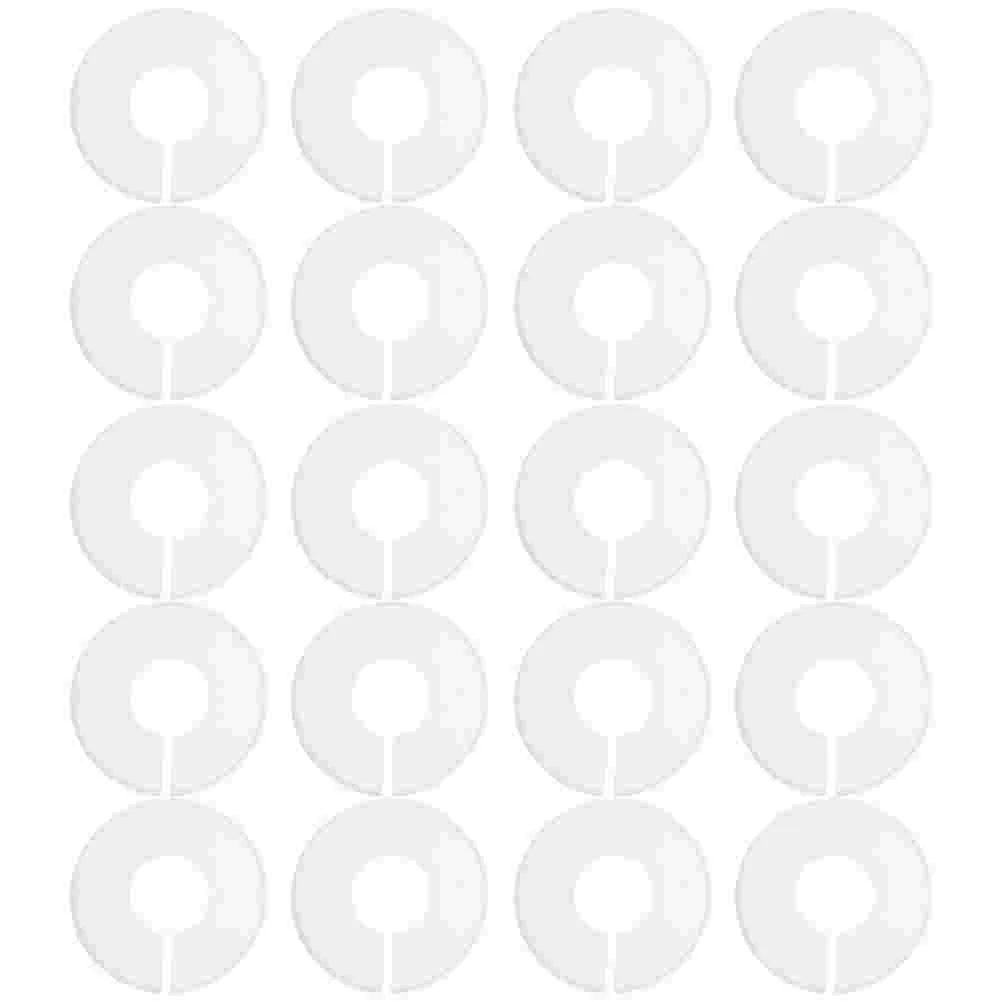 

20pcs Round Clothes Size Dividers Closet Size Dividers Closet Hanger Separators