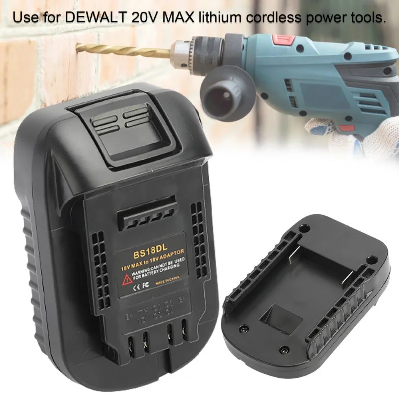 Power Tool Battery Dewalt To Makita Battery Adapter Dm18rl Battery