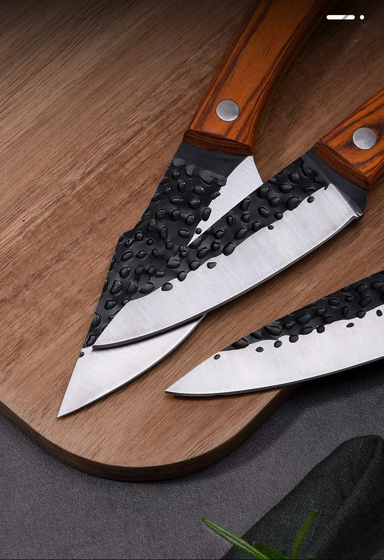 Description Picture 6 of itemBone Cutting Butcher Knife Professional Stainless Steel Fish Cleaver Knives For Meat Sushi Fruit Vegetables Kitchen Cooking Tool