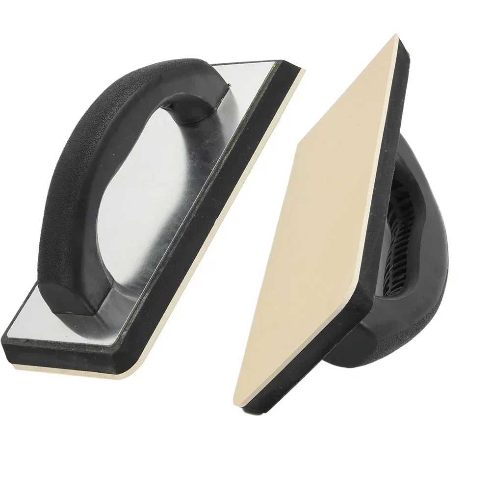 Handheld Concrete Rubber Trowel Corner Finish Render Plastering Float Floor Hand Tools Accessory