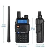 4Pcs Baofeng UV-5R 5W Tri-Power Walkie Talkie High Power Dual Band Long Range Portable Handheld UV 5R Radio 2