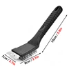 Bird Feeder Cleaner Brush Bird Cage Cleaner Stainless Steel Multifunctional Ergonomics Handle Durable Bird Droppings Cleaning 3