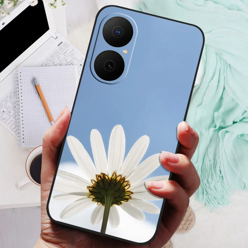 Silicon Back Cover Phone Case with Soft Bumper - Durable and Stylish Coque
