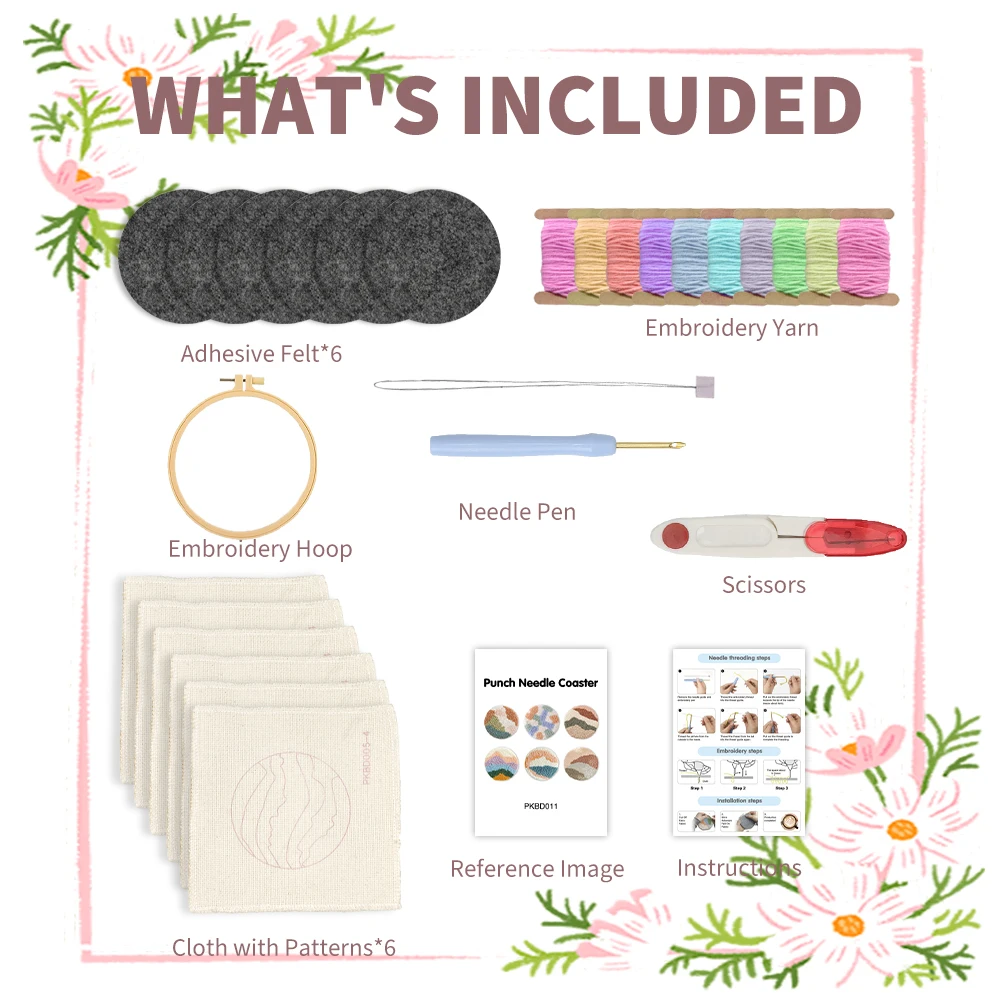 Punch Needle Embroidery Kit 2