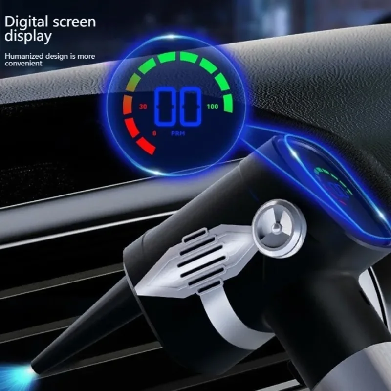 Mini High-power Blowing Dust 6500KPa Suction Pressure Grab Hair Dryer Dust Removal Blower Small Strong Hair Dryer Dust Collector