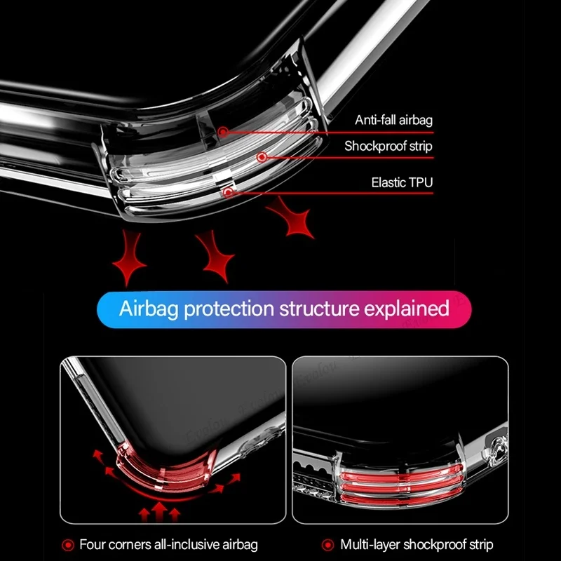 Custodia Per OPPO A40/A40m Con Laccio - Silicone Morbido Antiurto | Trasparente Con Catena - Foto 7
