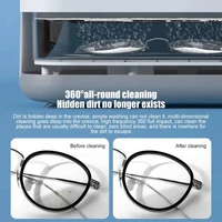 Xiaomi MIJIA Vibration Ultrasonic Glasses Cleaning Machine Household Appliances Watches Function Timer Cleaning Machine 450ml 3