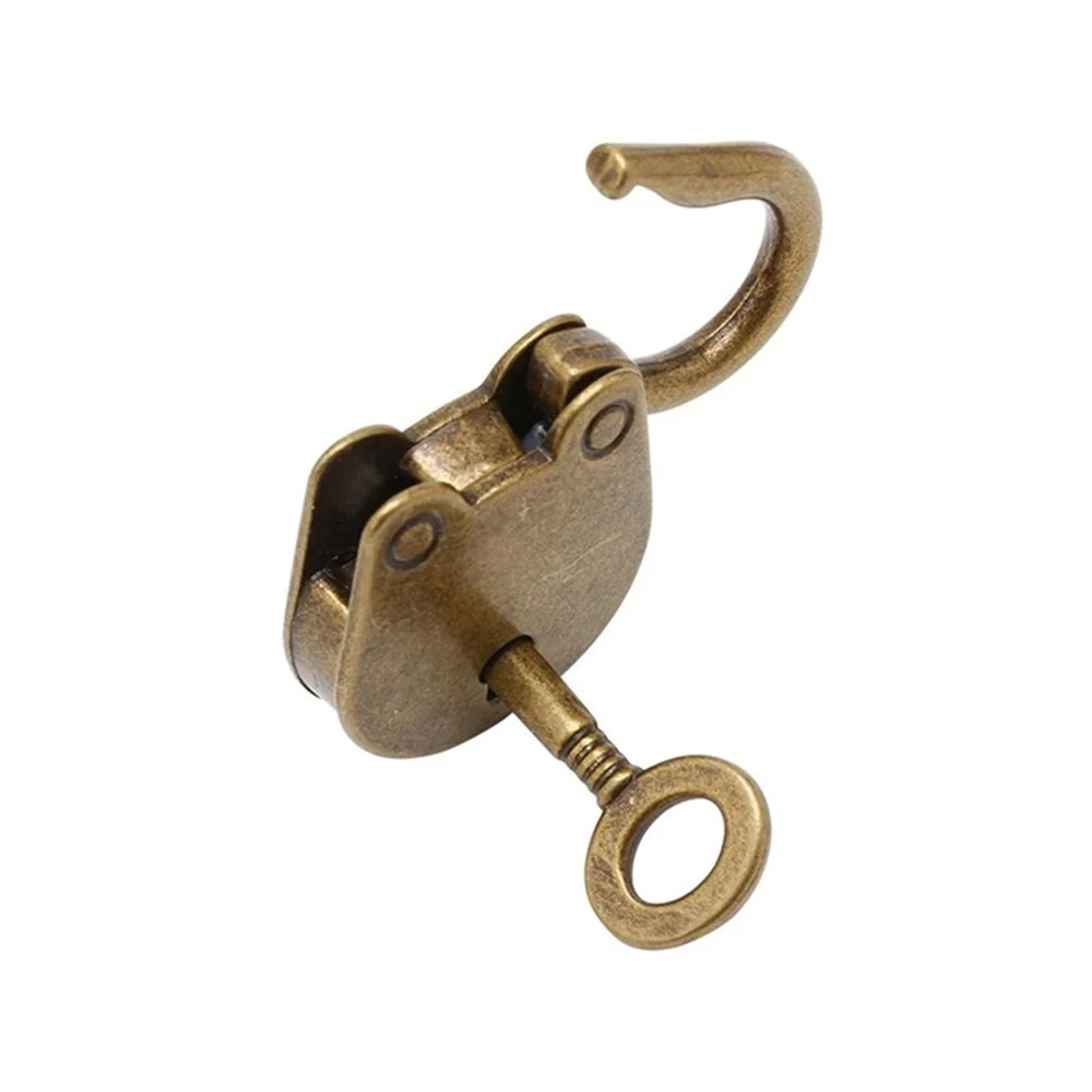 Description Picture 3 of item1/2PCS Vintage Old Antique Style Mini Archaize Padlocks Key Lock With key (Lot Of 3)