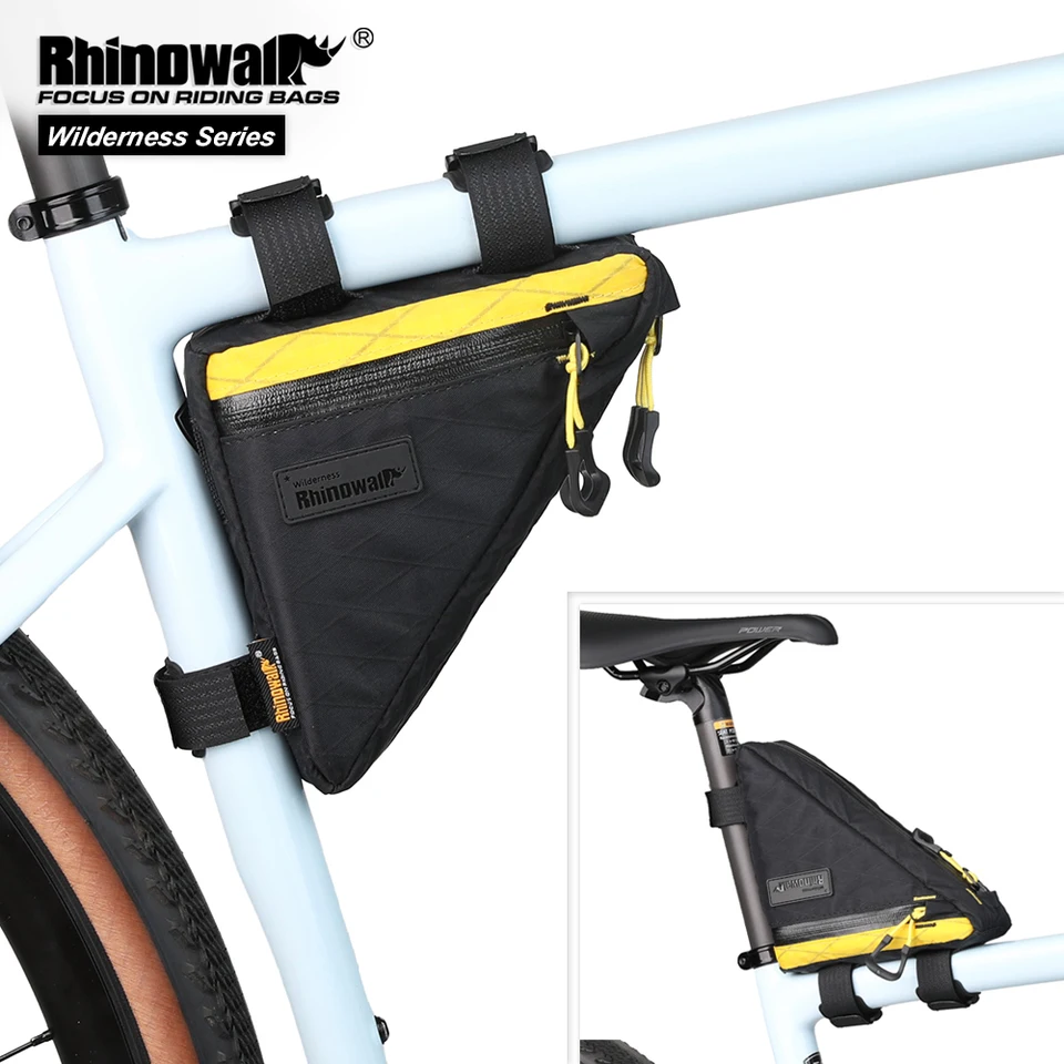 Rhinowalk Fietsframetas, 2,1/2,7 l, driehoekig voor stuur, accessoires voor racefiets