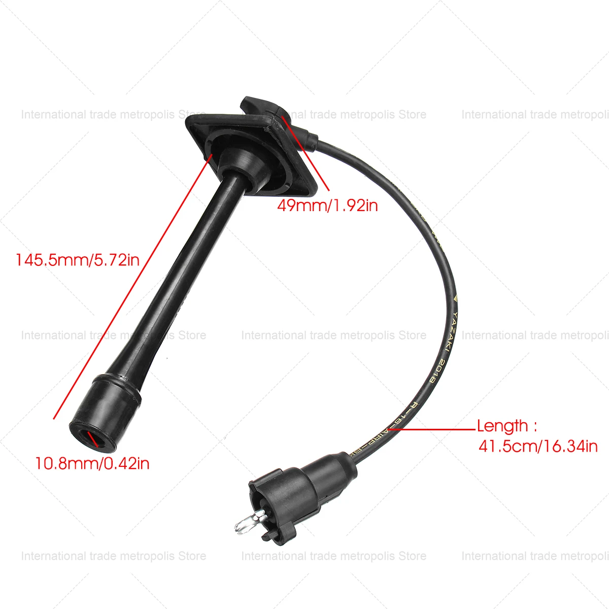 Ignition Spark Plug Wires Set for 1997-2001 Toyota Camry Solara Rav4 2.2L 90080-91110 90919-22386 90919-22400 ignition spark plug wires