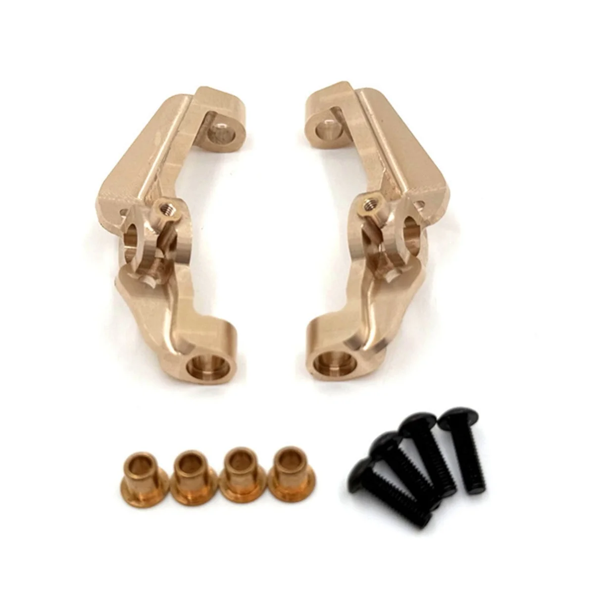 BAAU RC Car Upgrade Brass Front Axle C Seat Kit for 1/12 H12Y H12Y+ RC Car Toy Parts