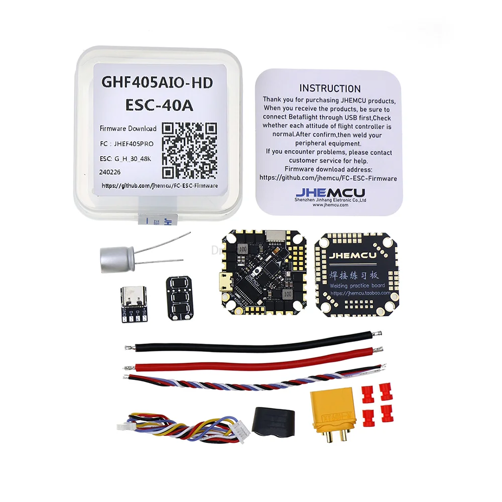 ตัวเลือกสินค้า 40A 4in1 ESC 2-6S Flight Controller คุณภาพสูง สำหรับโดรน FPV