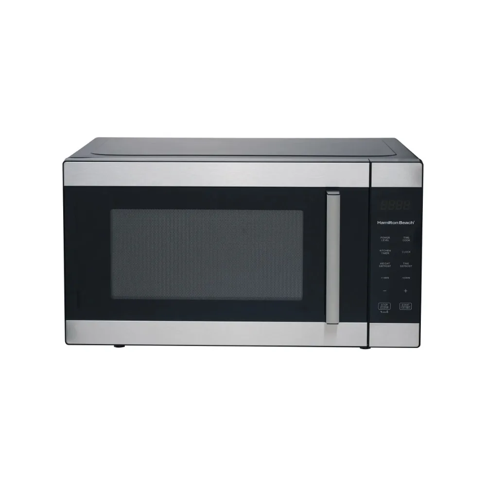 1.6 Cu ft Sensor Cook Countertop Microwave Oven in Stainless Steel,30-second one touch button, easy-to-read digital LED display 2