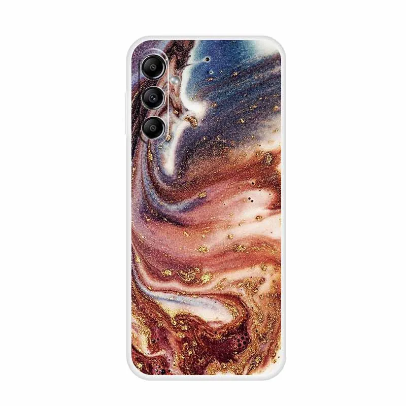Marble Design Soft Silicone TPU Phone Case - Cartoon Print Cover