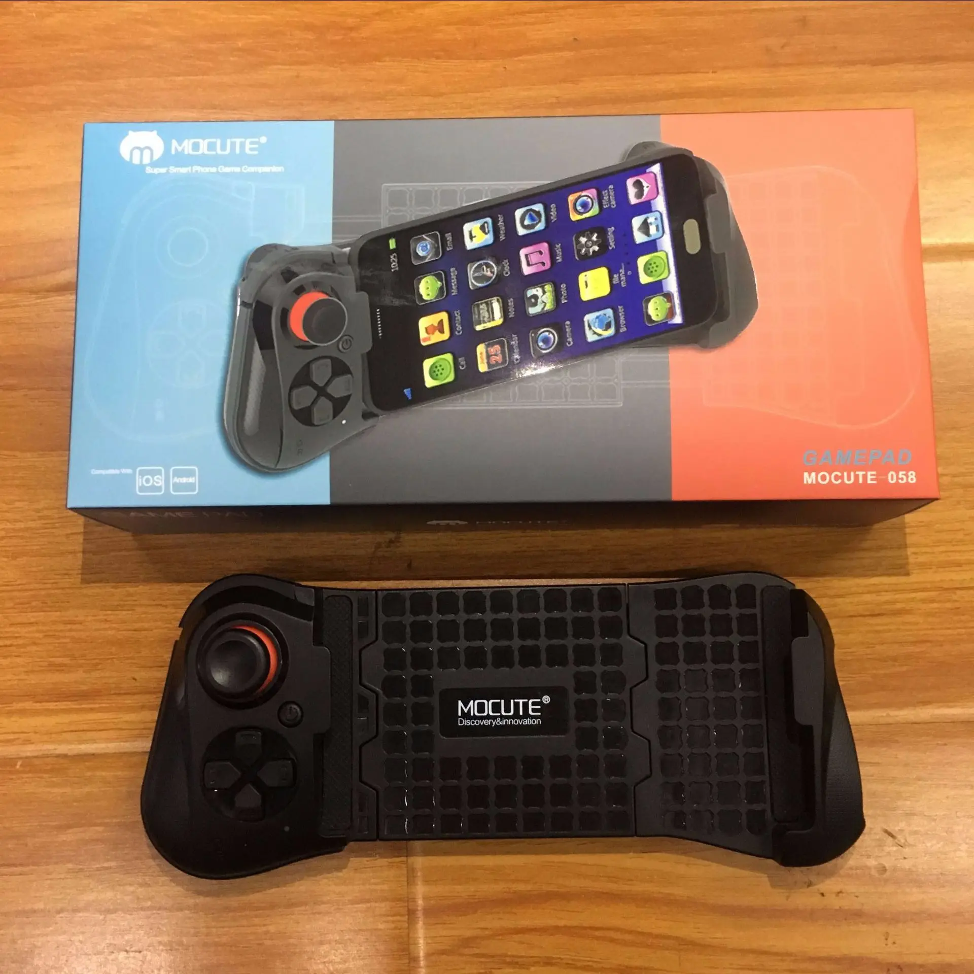 Mocute Gamepad 058 PUBG Controller For Cellphone Android Wireless Telescopic Joysticks For iPhone IOS13.4 