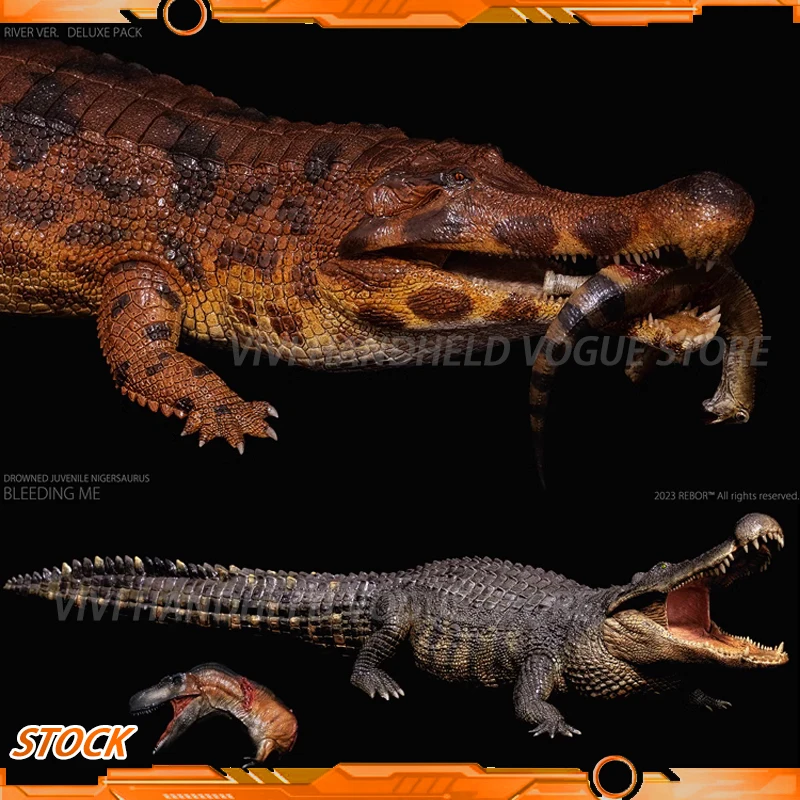 Rebor Adult Deinosuchus Models